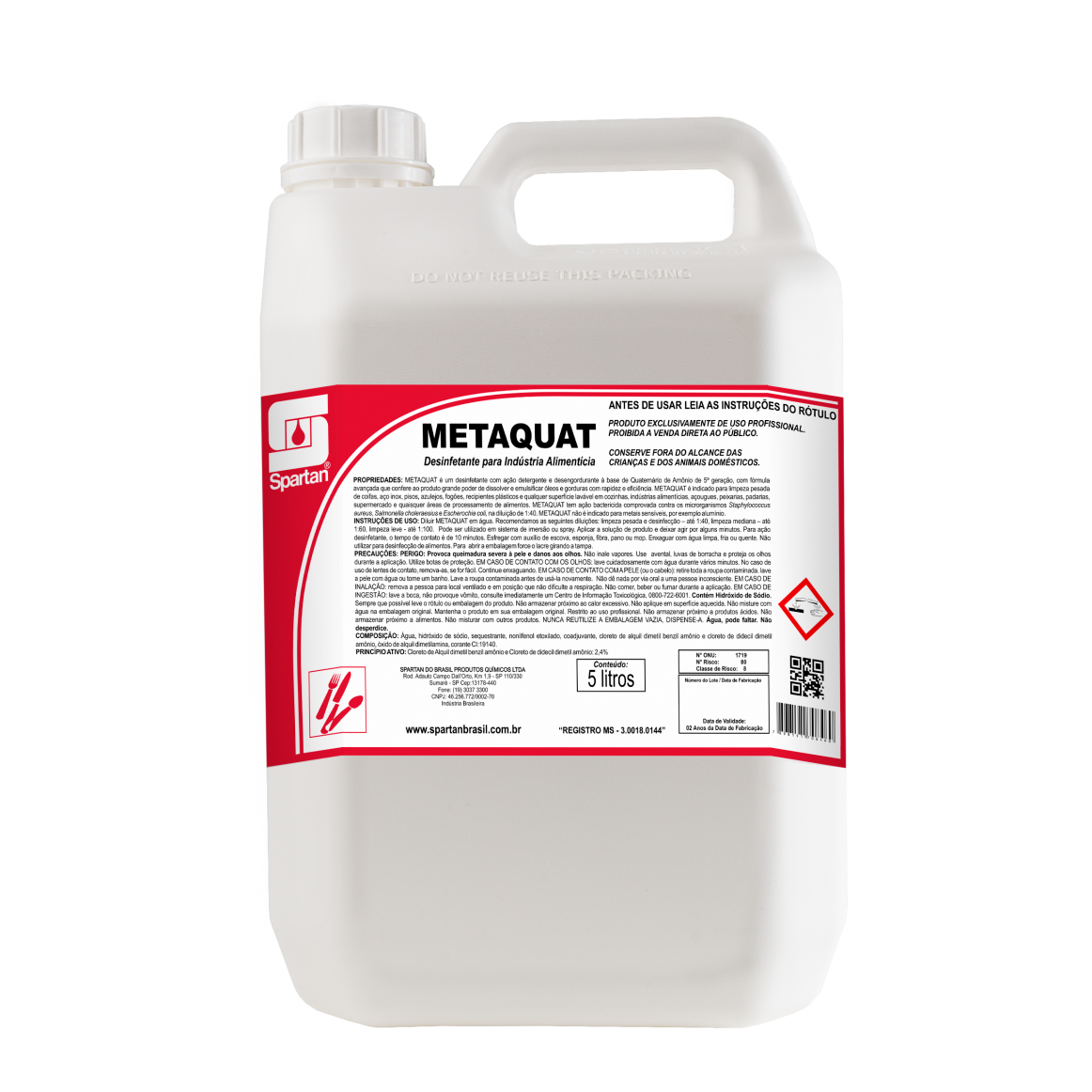METAQUAT 5 LT Spartan BR Metaquat 5 lt spartan br